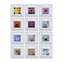 Wall art PICTURE LAND framed 15x15cm, mix