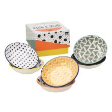 Миски AIMI 6 шт. D9,5xH2см в коробке, микс