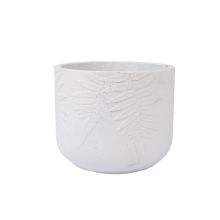 Plant holder FERN D24xH19.5cm, white