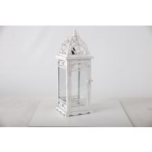 Lantern VENEZIA-1, 17x17xH53cm, white