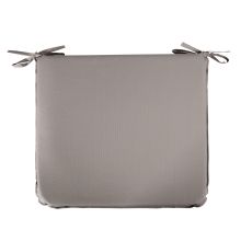 Chair pad OHIO waterproof, 43x38xH2,5cm, beige