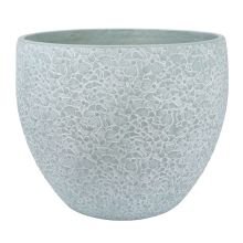 Кашпо FLORA D55xH43.5см, зеленовато-серый