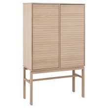 Cabinet LINLEY 90,8x40xH150cm, beige