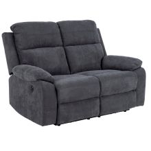 Diivan MORA 2-kohaline recliner, tumehall