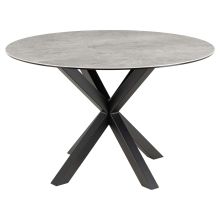 Dining table HEAVEN D119xH75,5cm, grey