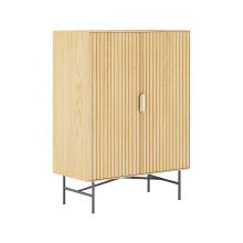 Шкаф BASSEL 80x40xH110см, 3D меламин