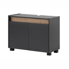 Washbasin cabinet COSMO 80x33xH55cm, anthracite