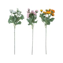 Artificial flower FLOWERLY "Ranunculus" blossoms 7pcs, mix