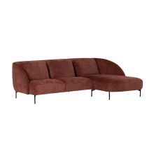 Corner sofa ASHLEY PN bordeaux