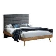 Bed ROMAN with mattress HARMONY DELUX 160x200cm, grey