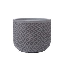 Plant holder SANDY D30xH24.5cm, grey