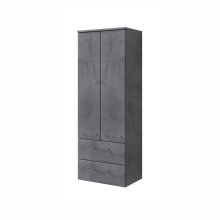Kõrge vannitoakapp 945, 50x33xH136cm, tumehall