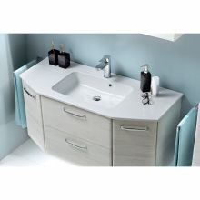 Valamukapp mineraalvalamuga 936, 112x48xH53,5cm, valge tamm