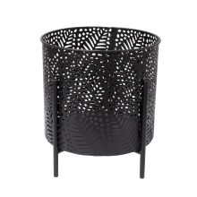 Plant holder CHIA D25xH28cm, black