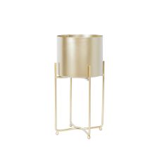 Flowerstand DEIA GOLD S  19,5x18xH37cm, golden