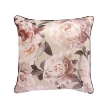 Padi HOLLY 45x45cm, roosad pojengid