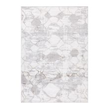 Vaip SALAMANCA-3, 160x230cm, hõbe/valge