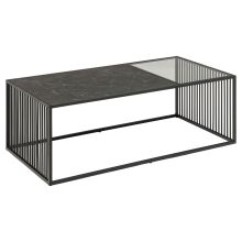 Журнальный столик STRINGTON 120x60xH40cm, черный