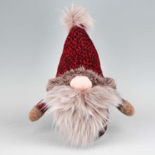 Dekoratsioon FAB SANTA H45cm, päkapikk, habemega