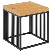 Side table STRINGTON 40x40xH42cm, natural