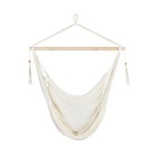 Swing chair CARINA natural white