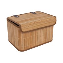 Корзина MAX BAMBOO 36x27xH22см, с крышкой