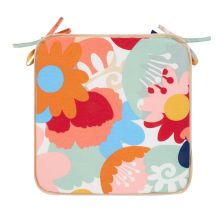 Подушка на стул NORDIC FLOWER 39x39x2,5см