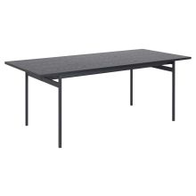 Dining table ANGUS 200x90xH74cm, black
