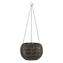 Lilleampel WICKER D32xH22cm, hall