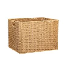 Korv BASILE 37x31xH28cm, helepruun