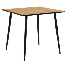 Dining table WILMA 80x80xH75cm, natural