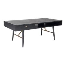 Diivanilaud LUXEMBOURG 115x60xH45cm, must