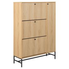 Jalanõudekapp ALBANY 98,7x35xH140,4cm, naturaalne