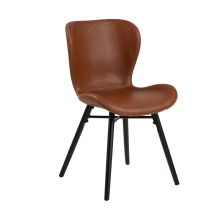 Chair BATILDA brandy/black