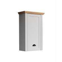 Ülemine vannitoakapp LANDSIDE 78x39xH66cm, helehall/tamm