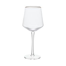Veinipokaal ADORO H22.5cm 450ml, kuldne/läbipaistev