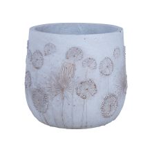 Lillepott SUNNY FLORE D34xH31cm, valge