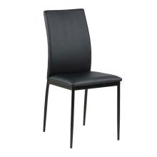 Dining chair DEMINA black PU