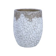 Lillepott SUNNY DESERT D33xH39.5cm, valge