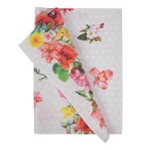 Table mat LONETA 50x136cm, garden flowers