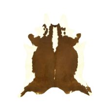 Коровья шкура HEREFORD 3-4м2, коричнево-белый