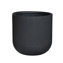 Кашпо SKY STONE D54,5хH54см, черный