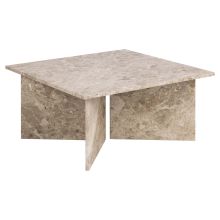 Coffee table VEGA 90x90xH42cm, beige