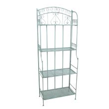 Riiul MINT 60x32xH156cm, antiikroheline metall