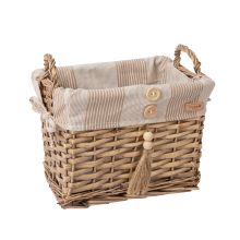 Корзина WILLI STRIPE 29x19xH22см