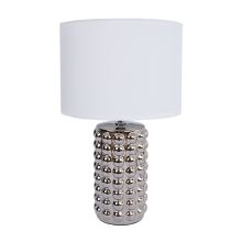 Table lamp DUNIK H39cm, silver