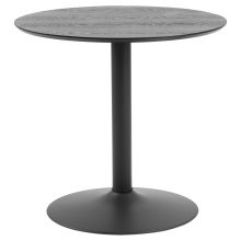 Söögilaud IBIZA D80xH75cm, must