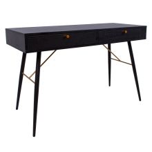 Kirjutuslaud LUXEMBOURG 120x48xH75cm, must