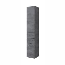 Kõrge vannitoakapp 945, 35x33xH186cm, tumehall