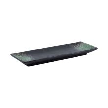 Platter SUMI 26x10cm green